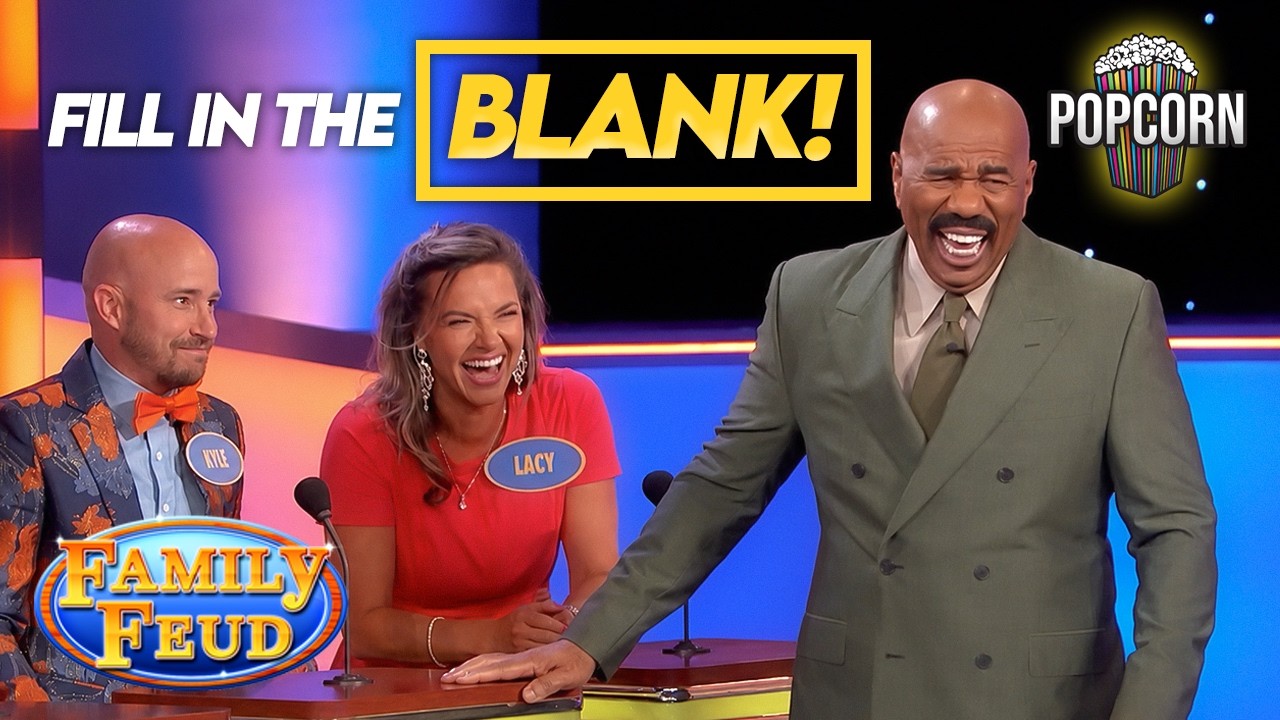 Fill In The BLANK! Hilarious Answers That Made Steve Harvey LAUGH! | Family Feud