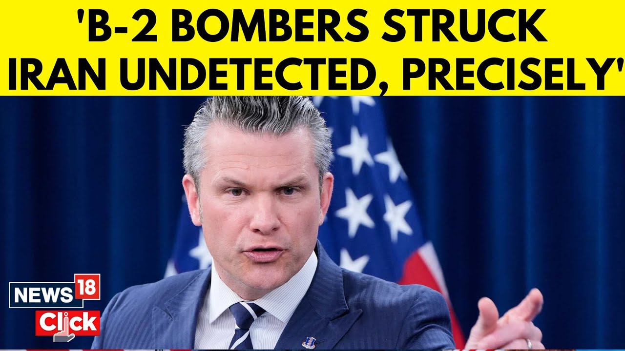US Strike On Iran | Pete Hegseth Outlines Military Equipment Used In US Strike Against Iran | N18G