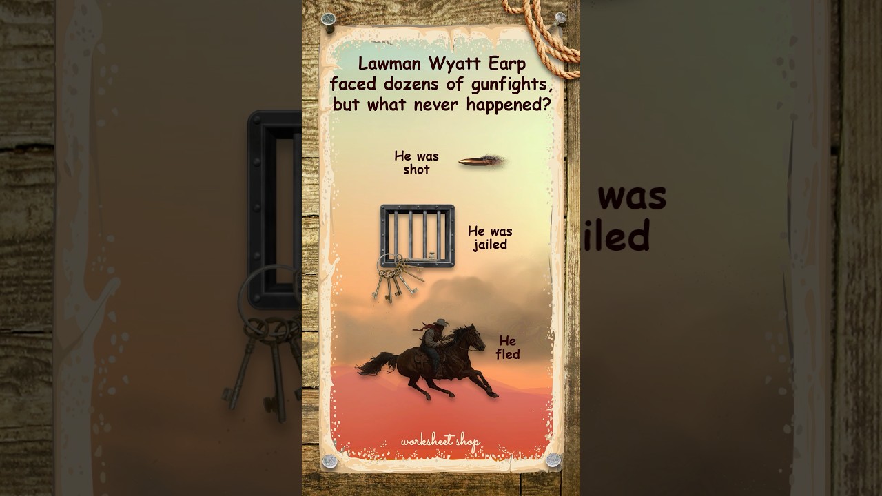 What Made Wyatt Earp Nearly Invincible in Gunfights? 🤠 Wild West Trivia
