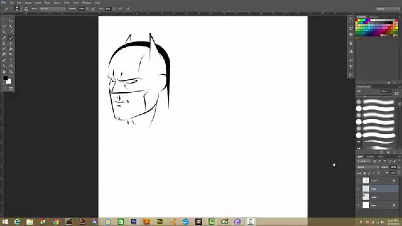 How To Ink Comics Using Mouse Only