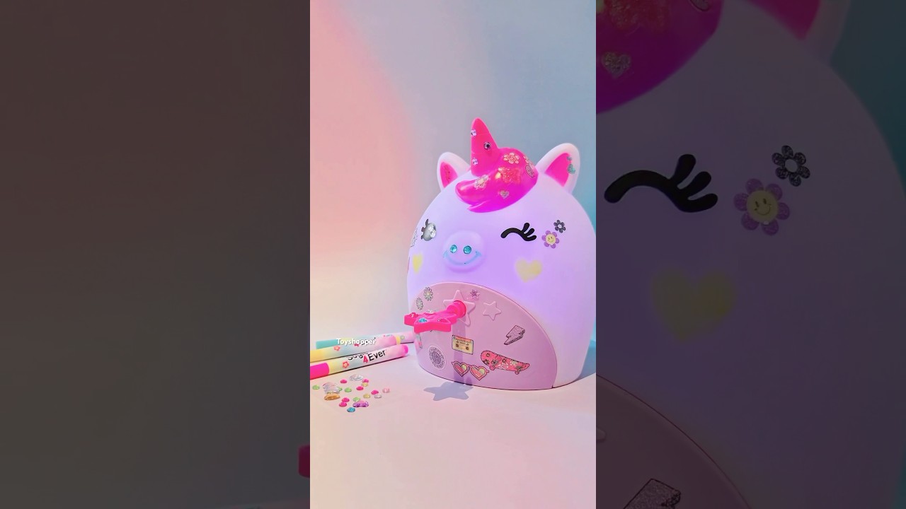 DIY Secret Unicorn Light Lamp | Style 4 Ever - Canal Toy 🦄✨ ​@VRToys #diycrafts #unicorn #asmr#toys