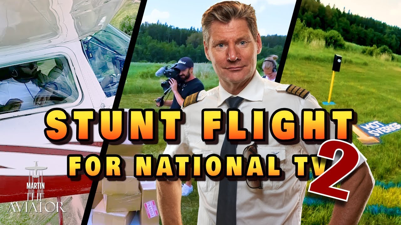 Stunt Flight For National TV (1 mot Sverige) - episode 08
