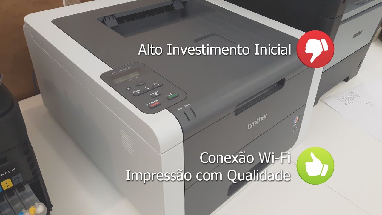 BROTHER HL-3140/HL-3150/HL-3170 - Review, Opinião, Especificações