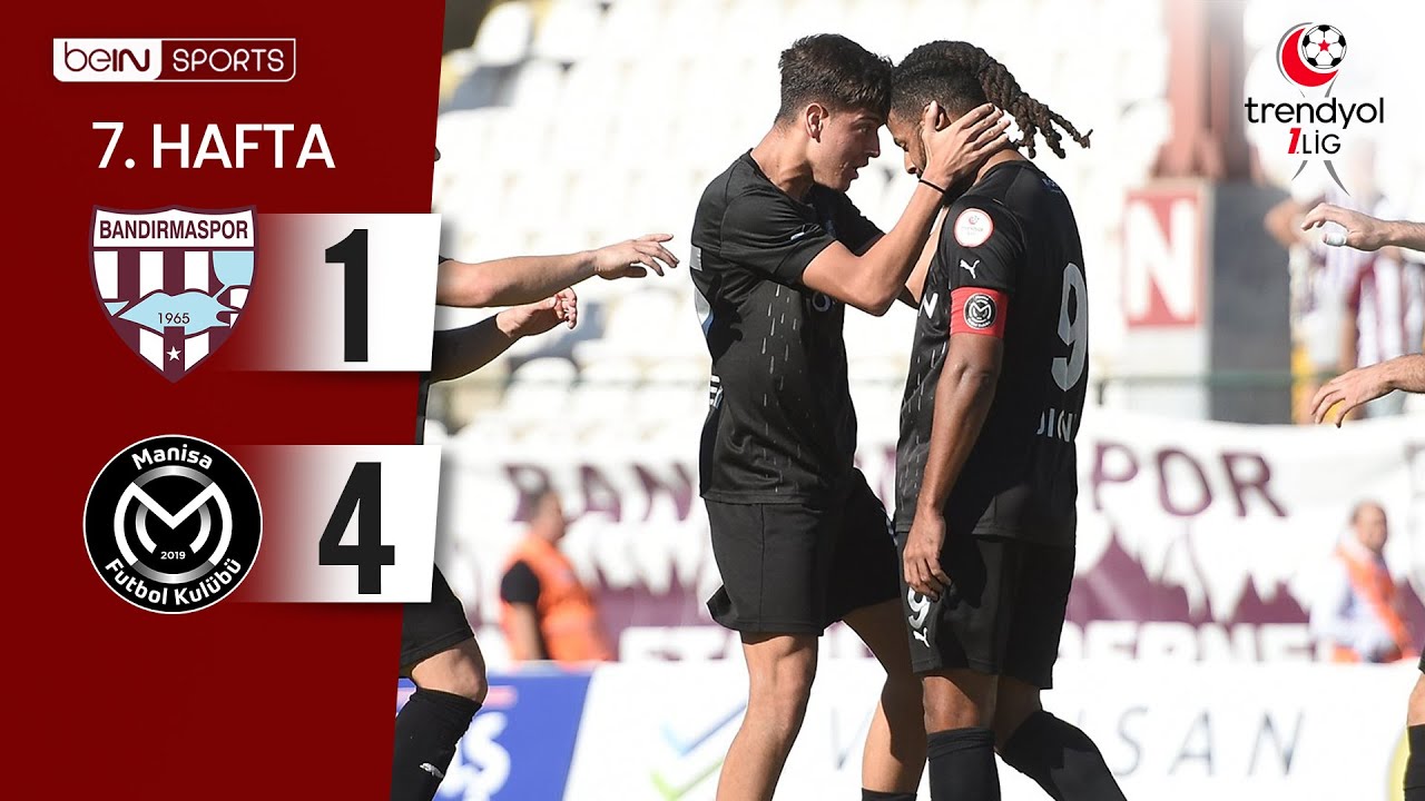 Bandırmaspor (1-4) Manisa FK | 7. Hafta Maç ÖZETİ | Trendyol 1. Lig - 2025/26