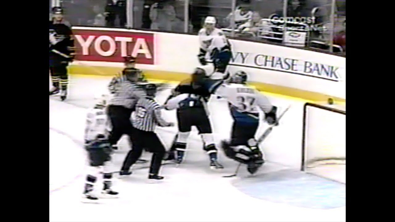 Billy Tibbetts (Rough/Unsportsmanlike/Attempt to Injure) Vs. Brendan Witt (Rough) Dec. 22nd, 2001