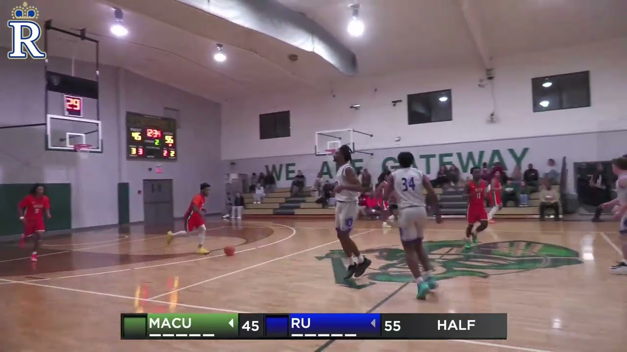 Men's Basketball: Regent vs MACU Highlights