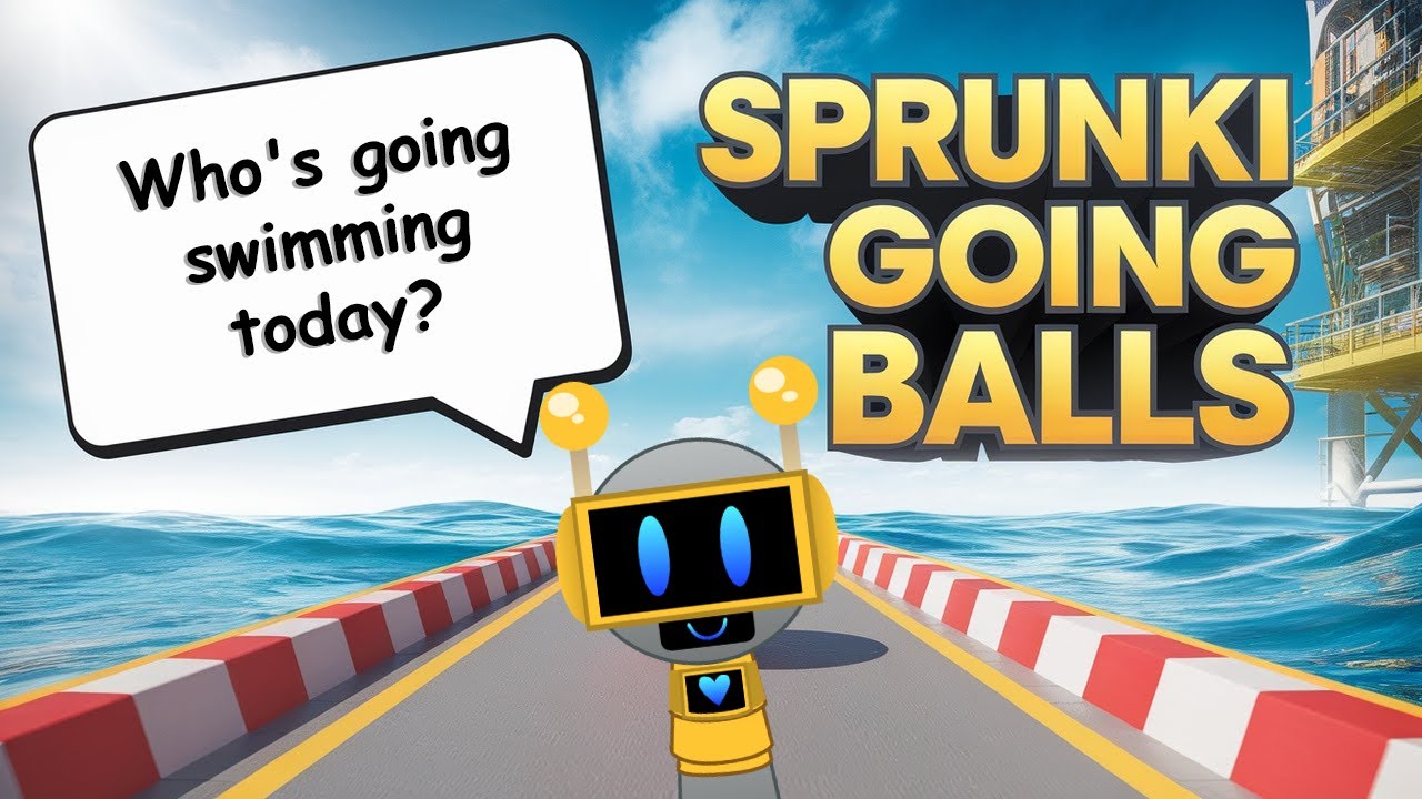 Sprunki Battles For FIRST PLACE In Going Balls