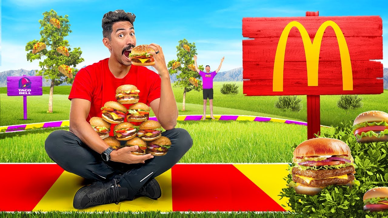 Giant Fast Food Board Game Wonderland!