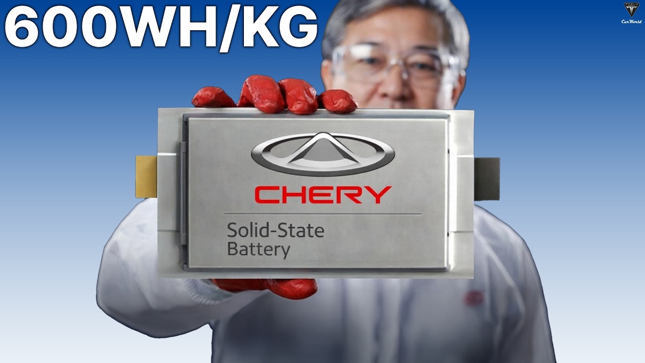 New Chery Solid-State Battery Challenge Donut Lab Rival with 600Wh/kg