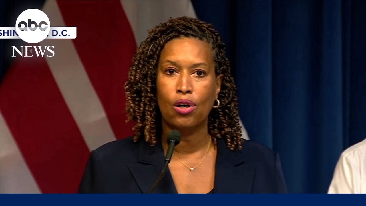 DC mayor responds to Trump’s federal takeover of city police department