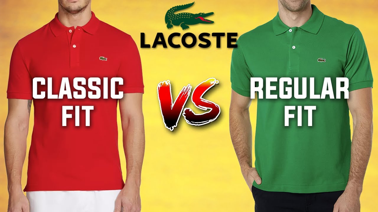 Какая рубашка-поло Lacoste вам подходит лучше всего? | Таблица размеров + сравнение
