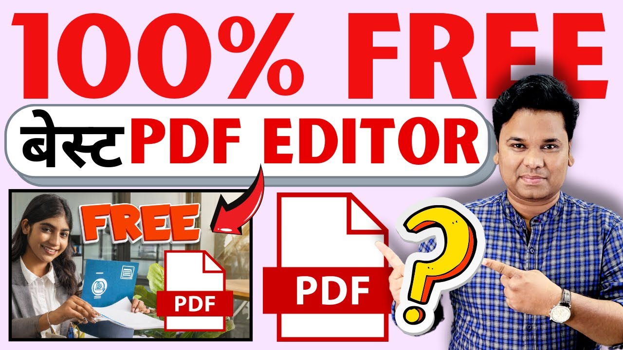 100% FREE PDF EDTIOR | Best FREE PDF Editor