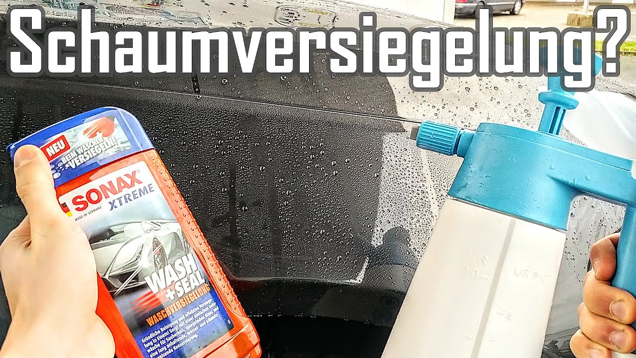 Sonax Wash+Seal im Schaumsprüher als Nassversiegelung || Das bessere Foam&Seal?