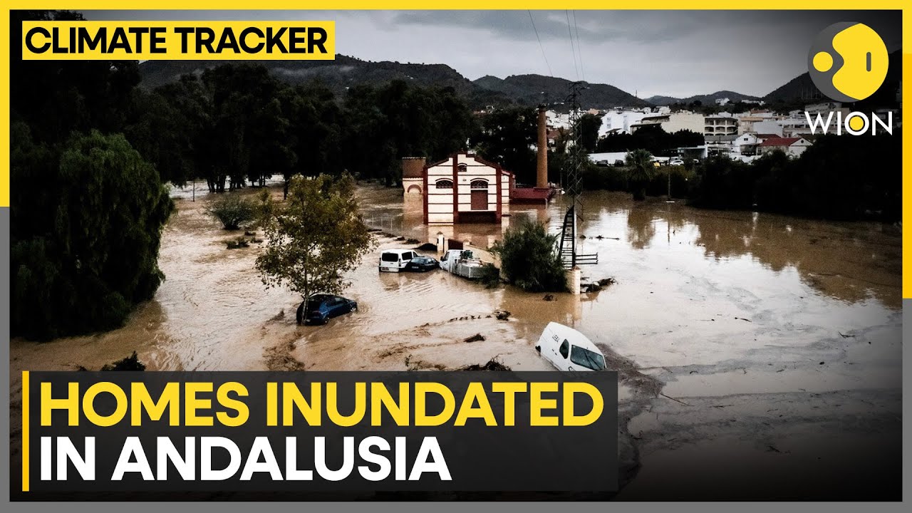 Spain Floods: Guardia Civil Rescues Residents Hit by Flood | WION CLIMATE TRACKER