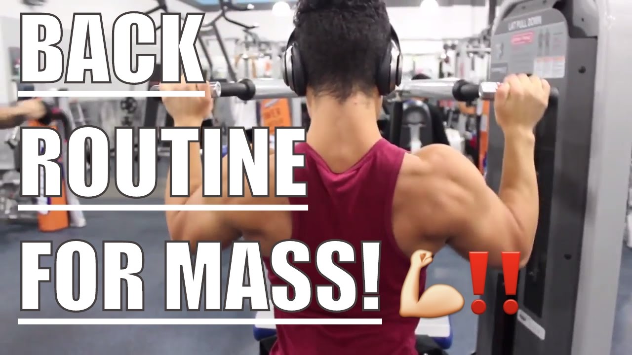 Back Workout For MASS And Posing! | BodyBuilding