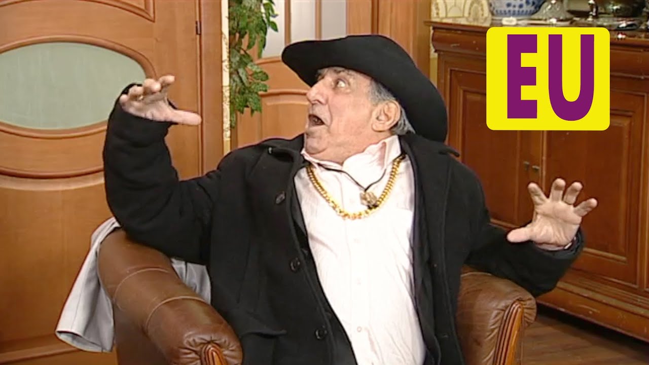 EU...secvente rare cu Jean Constantin --- Viziru in serialul REGINA