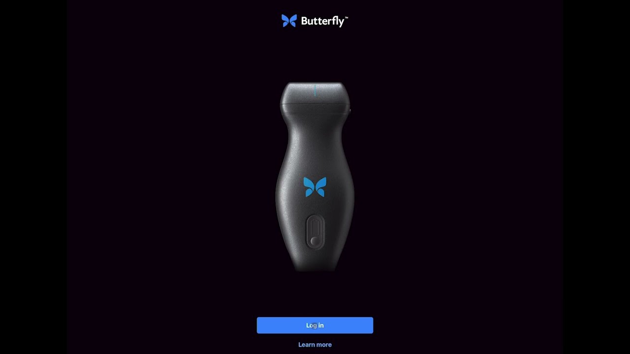 How to Login to the Butterfly IQ+ at IUSM