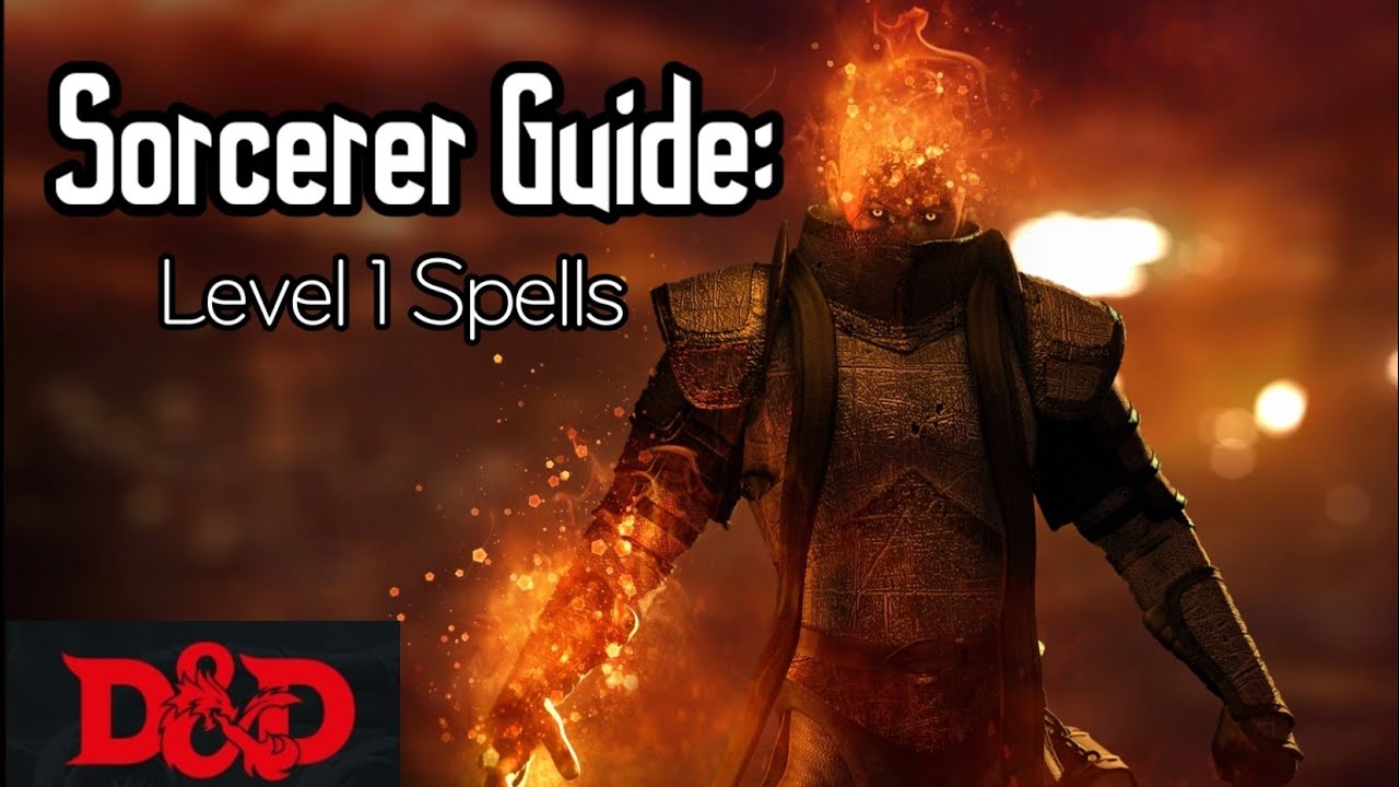 (D&D 5e) A Guide to Sorcerer Level 1 Spells