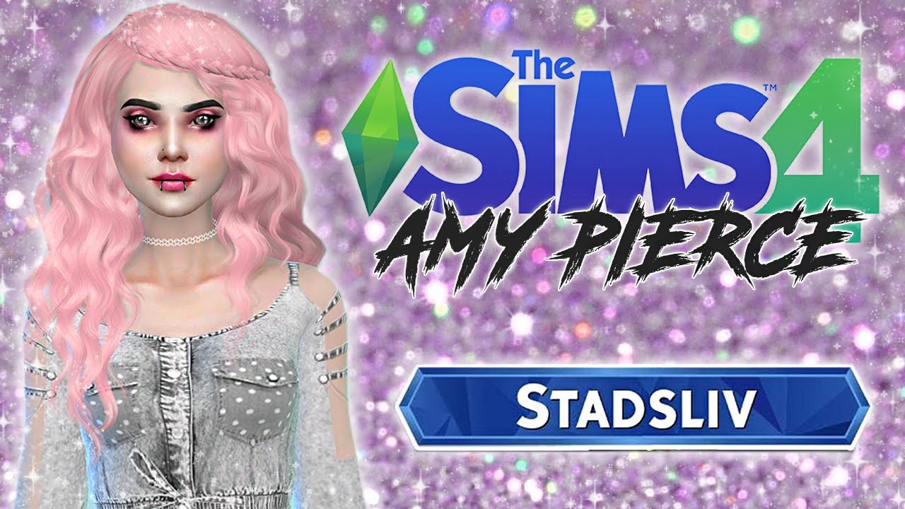 THE SIMS 4 STADSLIV | Inreder nya lägenheten! ❤ AMY PIERCE #1