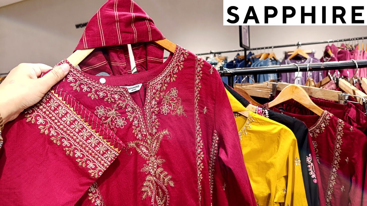 Sapphire Eid Collection 2025♥️Sapphire New lawn Collection 2025♥️
