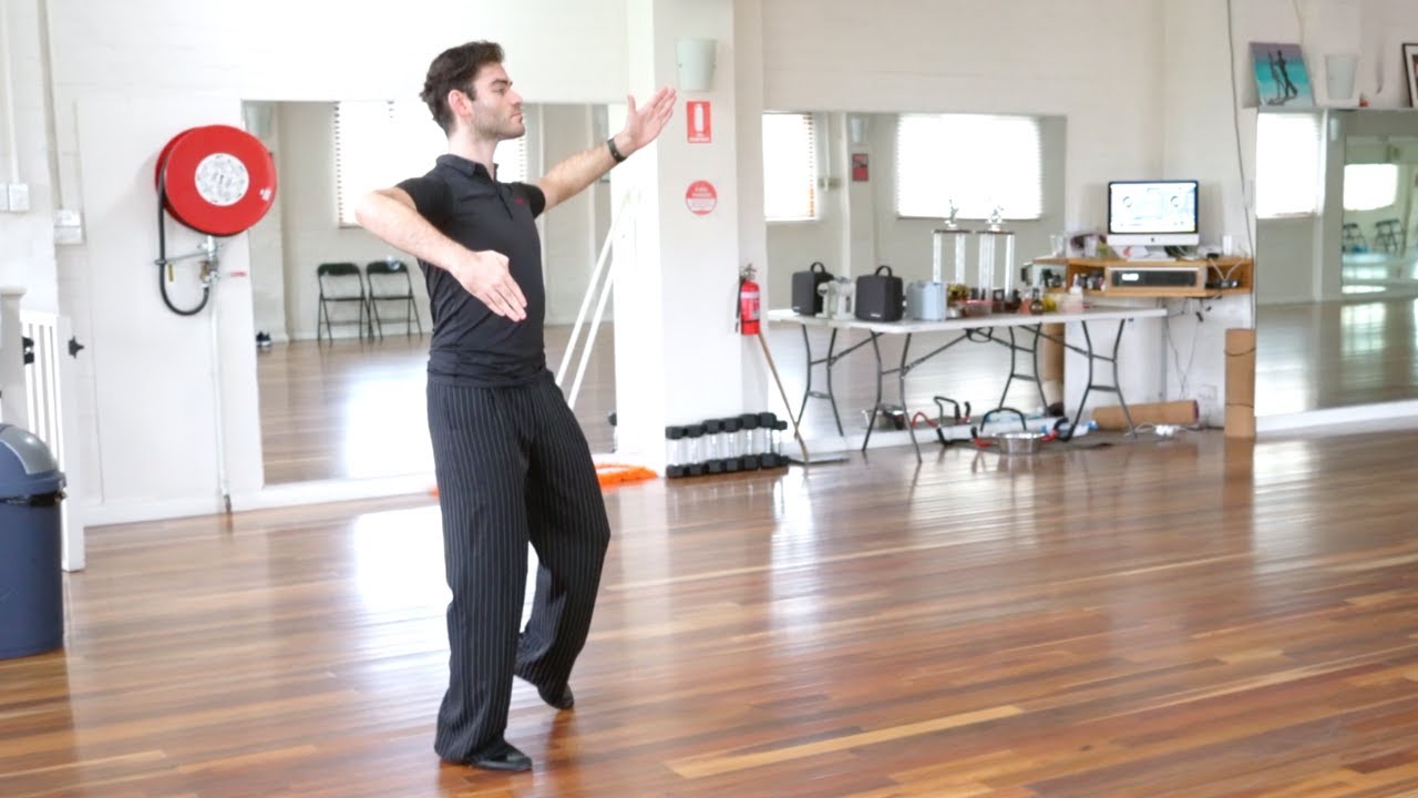 Natural Turn, Spin Turn & Double Turning Lock to Promenade - Slow Waltz