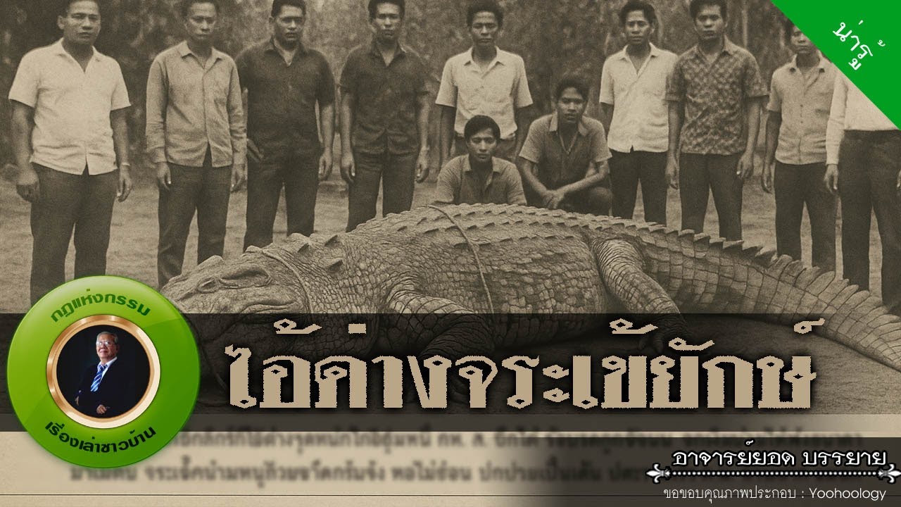 อาจารย์ยอด : ไอ้ด่างจระเข้ยักษ์ [น่ารู้]