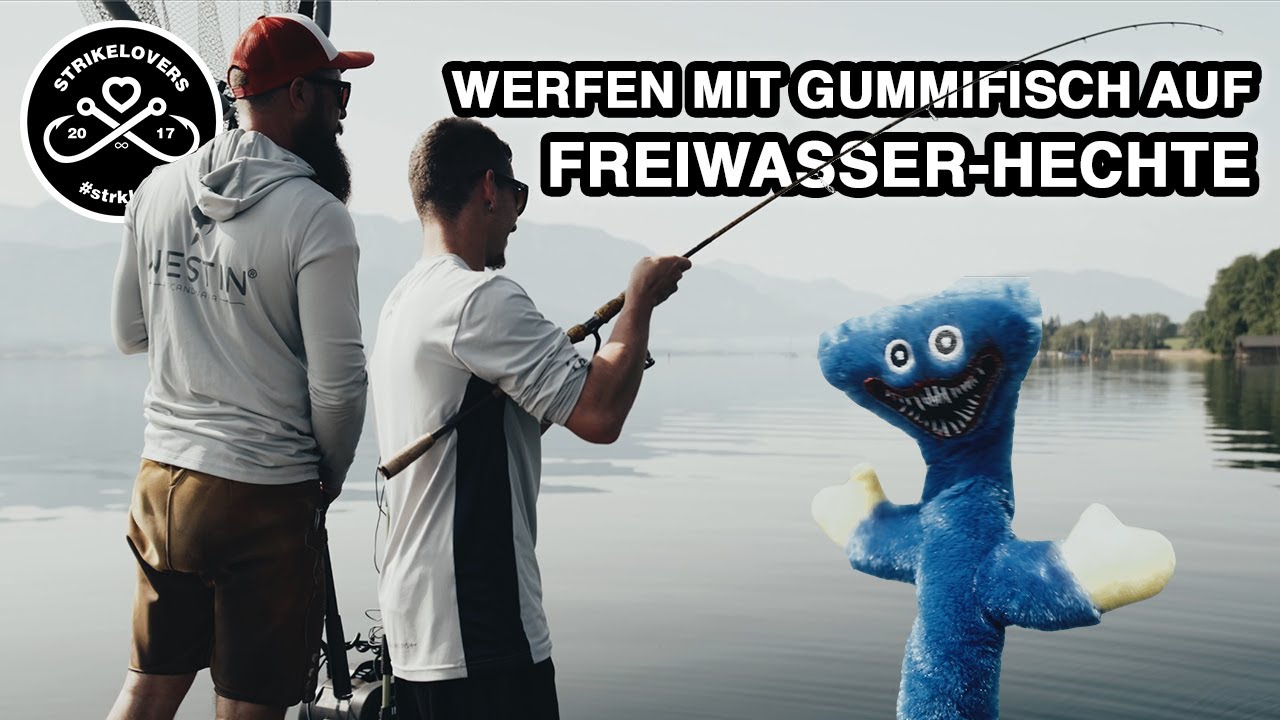 Schreckliches MASKOTTCHEN bringt Anglerglück?! 🎣❤️ Hechtangeln im Freiwasser an großen Seen
