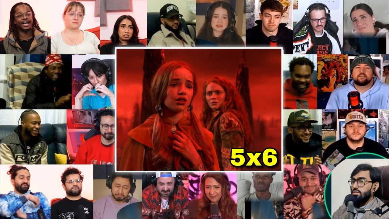 Stranger Things 5x6 Reaction Mashup | Chapter 6: Escape From Camazotz