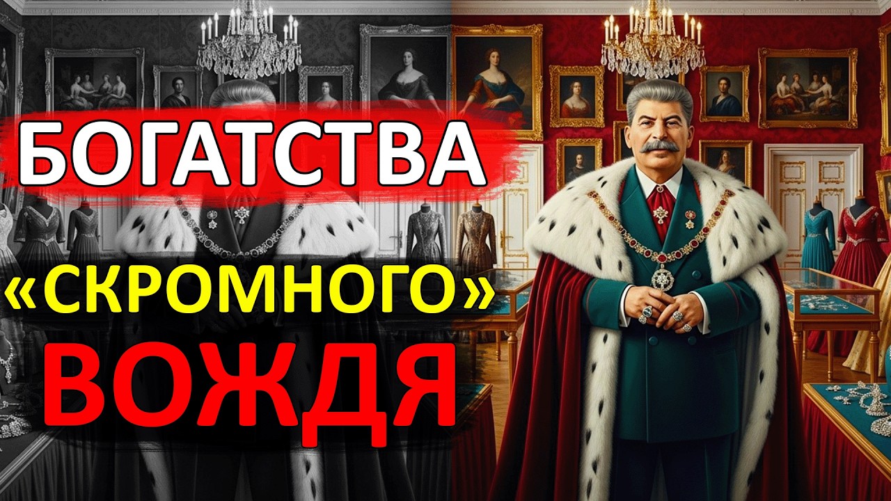 РАЗОБЛАЧЕНИЕ жизни СТАЛИНА: ДВАДЦАТЬ ДВОРЦОВ скромного ВОЖДЯ!