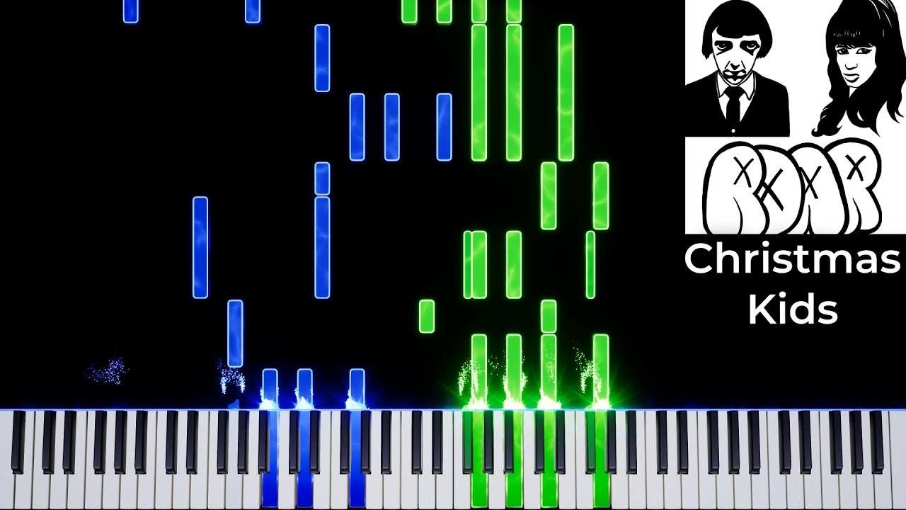 Roar - Christmas Kids (Piano Tutorial)