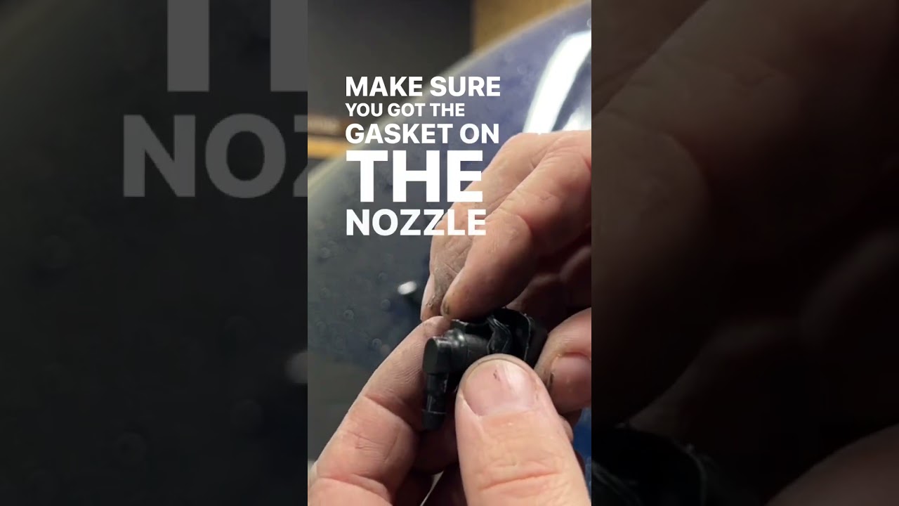 How to change your windshield wiper nozzle #cars #auto #mechanic #diy #howto #truck #car