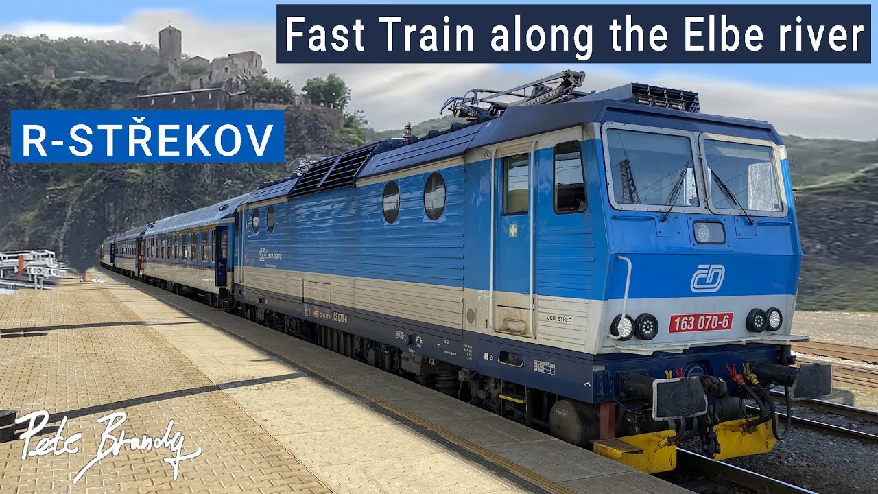 TRIP REPORT | R-Střekov Fast train | Ústí nad Labem to Kolín | ČD |1st class