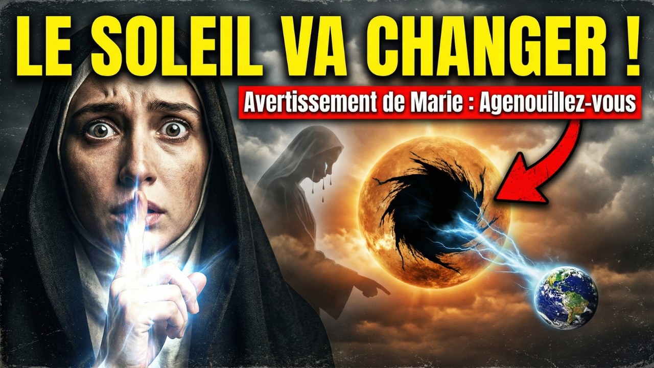 La Vierge Marie révèle: Ce qui va arriver au Soleil dans les prochains jours– Avant qu’il ne soit...