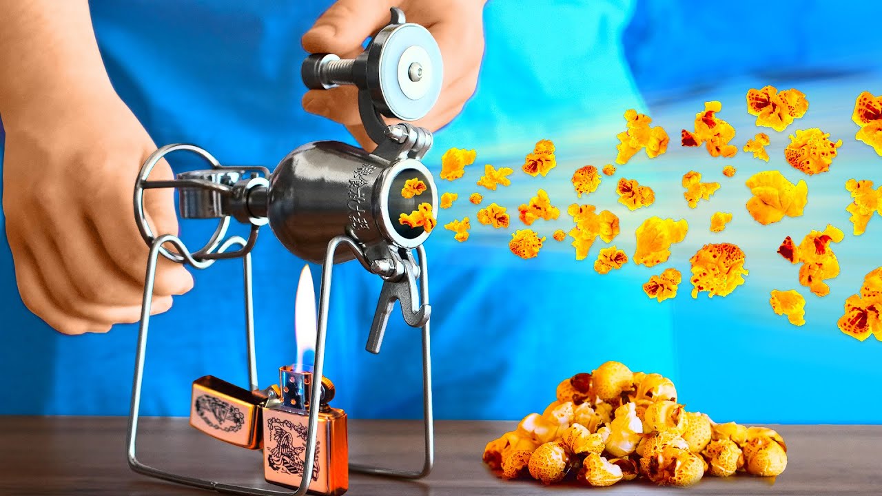 Wiederholen Sie erstaunliches Straße Essen / Koreanisches Popcorn / Usbekische Samsa VANZAI