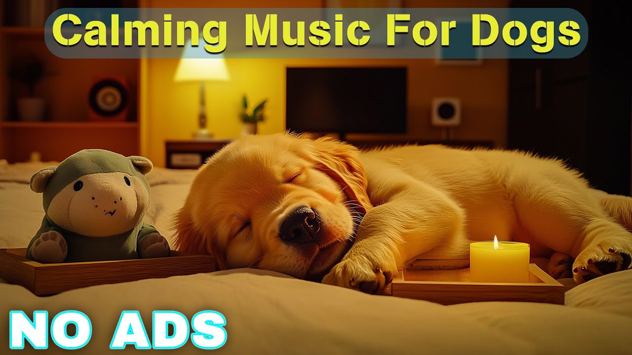 12 HOURS of Dog Calming Music For Dogs🎵💖Anti Separation Anxiety Relief Music 🐶Relaxation Dog Sleep✨