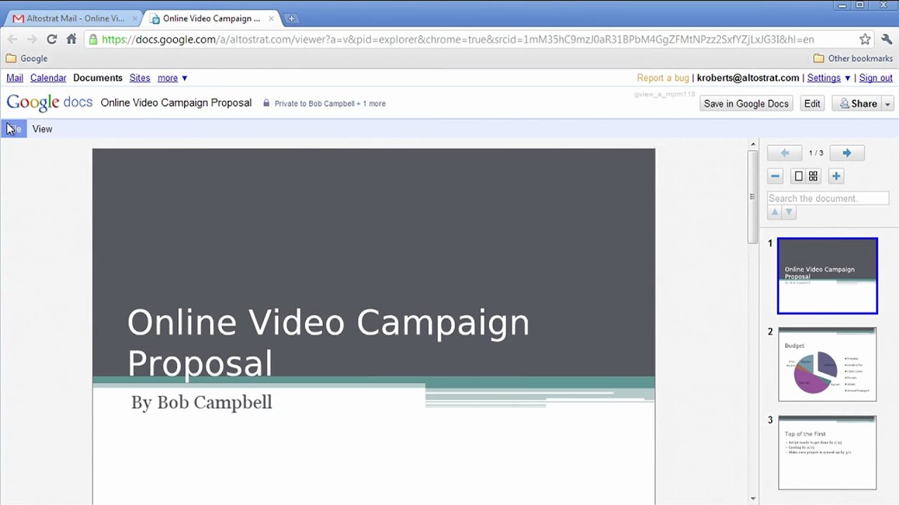 Collaborative Editing in Google Cloud Connect for Microsoft Office