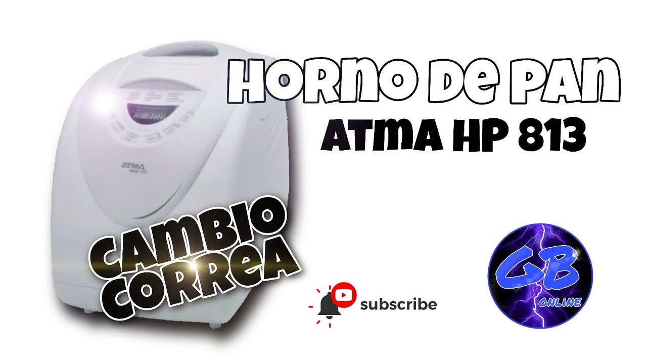 Sin CORTAR !!! Cambio de correa horno ATMA - GB online