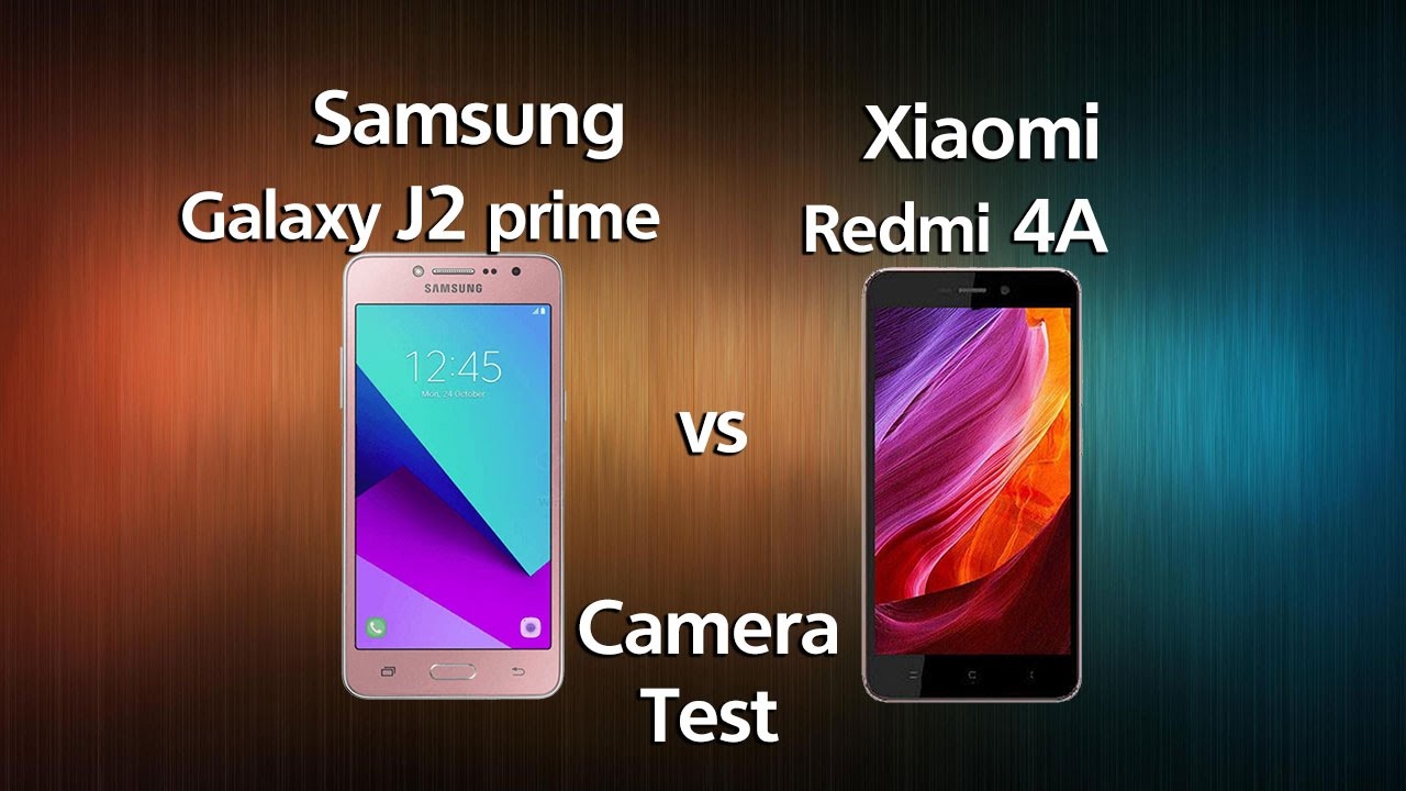 Samsung J2 Prime vs Xiaomi Redmi 4A - Camera Test