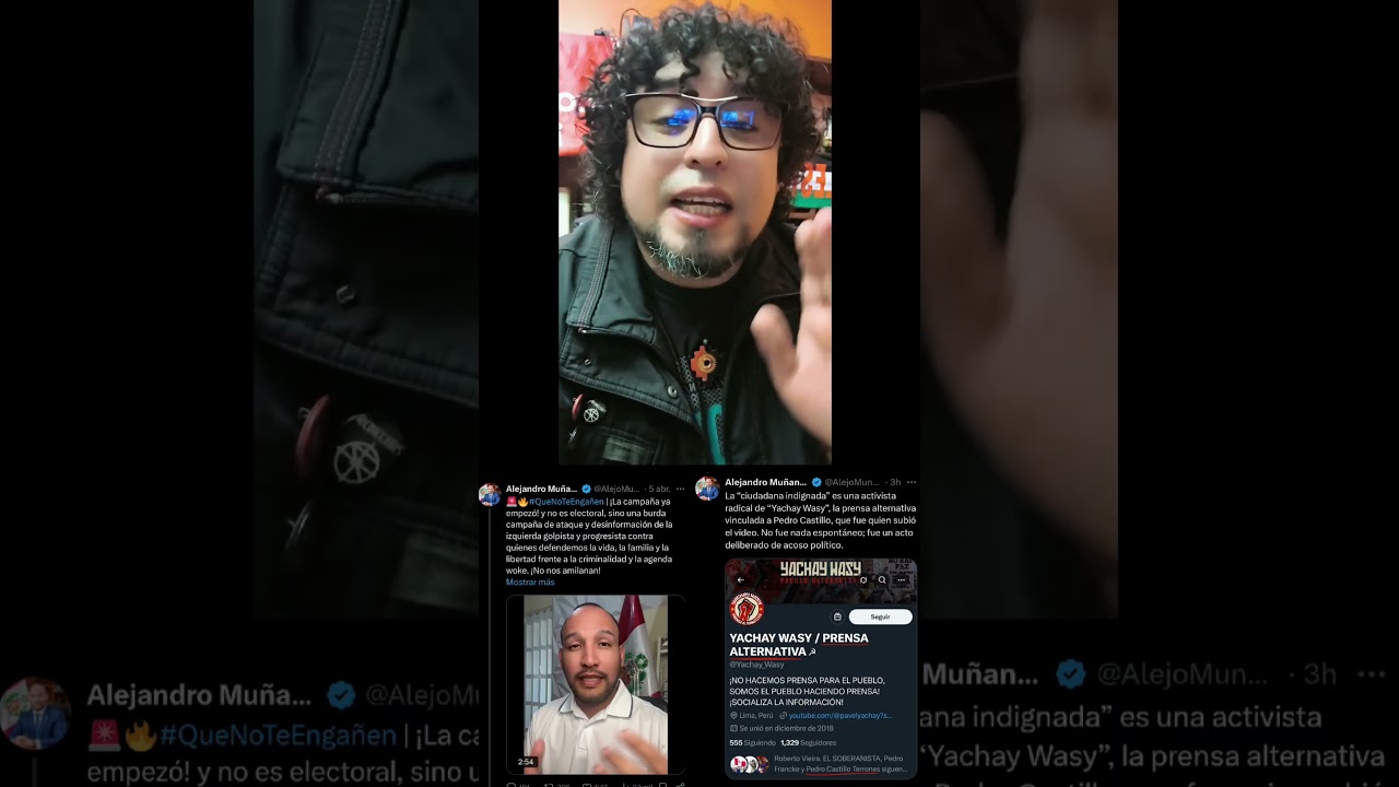 ALEJANDRO MU&Ntilde;ANTE CONTRA P&Aacute;VEL YACHAY