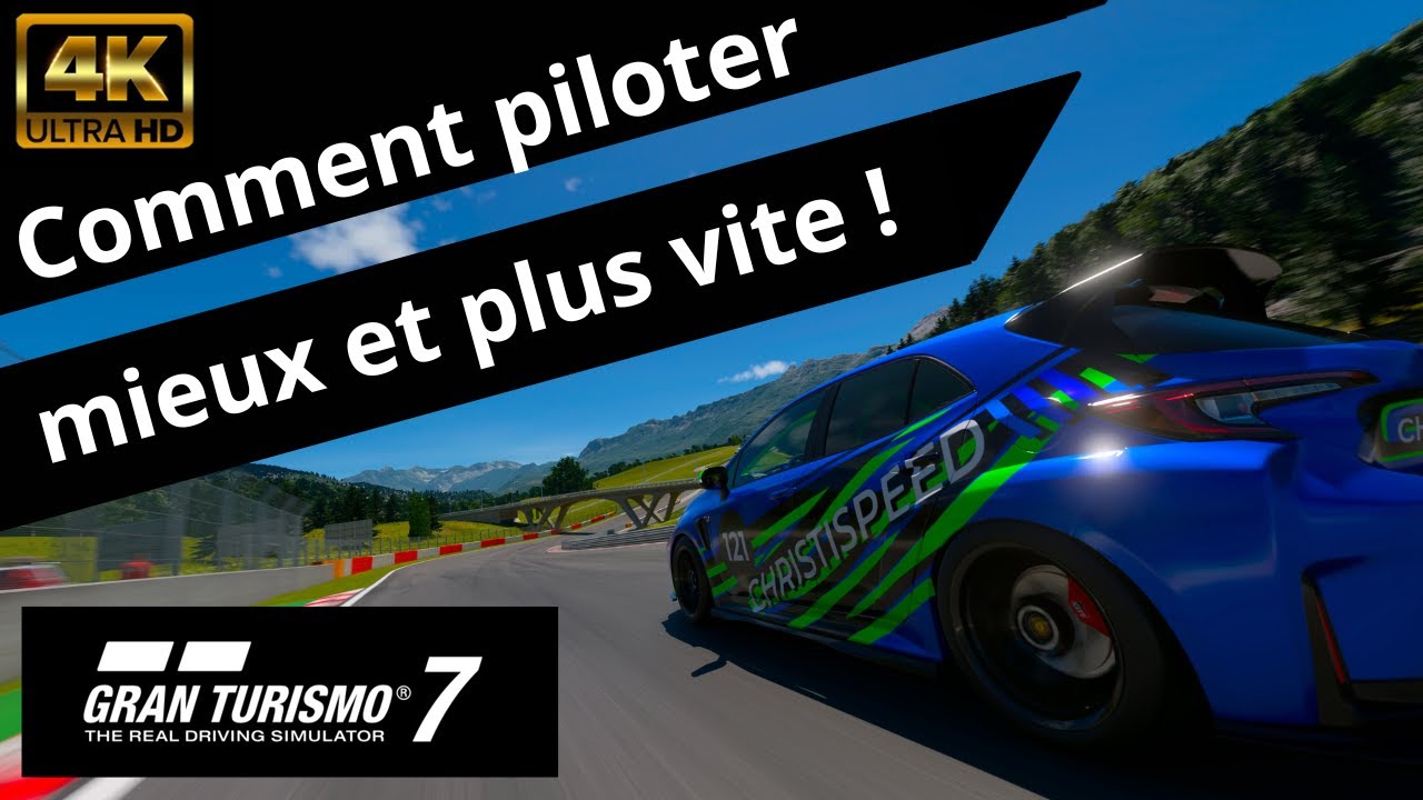 Gran Turismo 7 - Comment piloter mieux et aller plus vite !