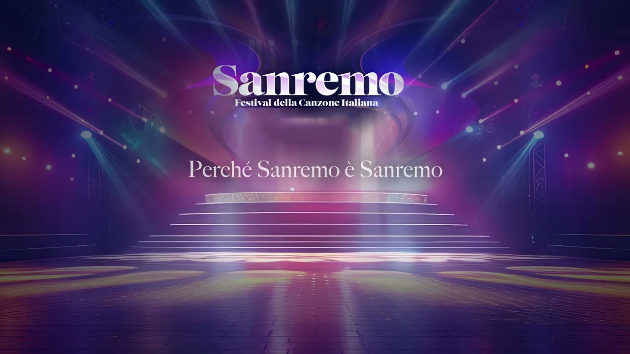 Perché Sanremo è Sanremo (Audio) - Sigla del Festival di Sanremo 4K