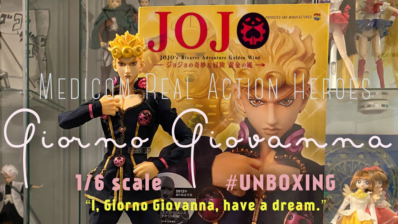 GIORNO GIOVANNA - JoJo's Bizarre Adventure Part 5 - Golden Wind ⭐️ - Medicom RAH - 1/6 scale figure