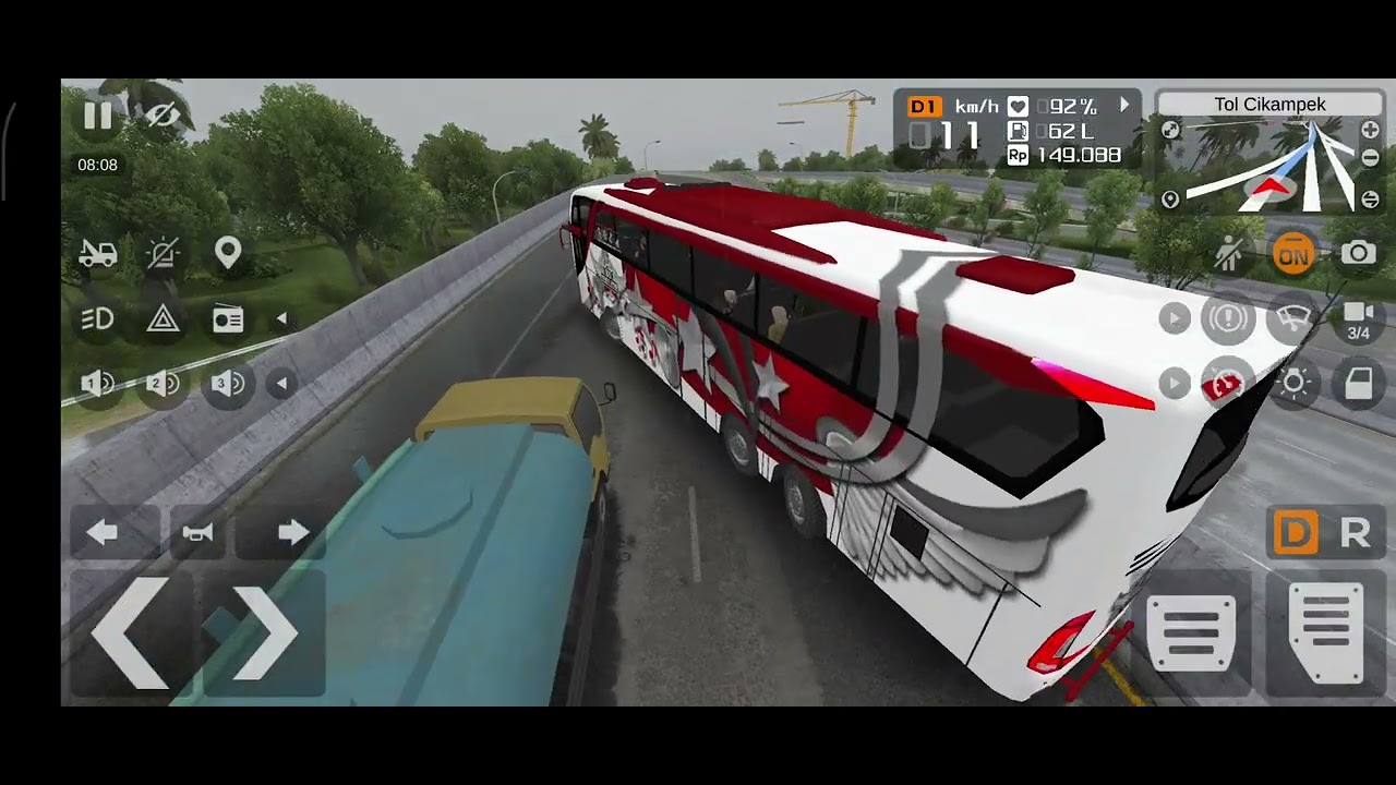 DriveX VS Bus Simulator Indonesia (BSI Bussid)