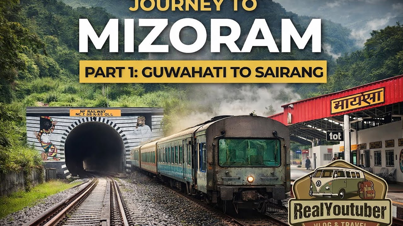 Journey to Mizoram | Part 1: Guwahati to Sairang