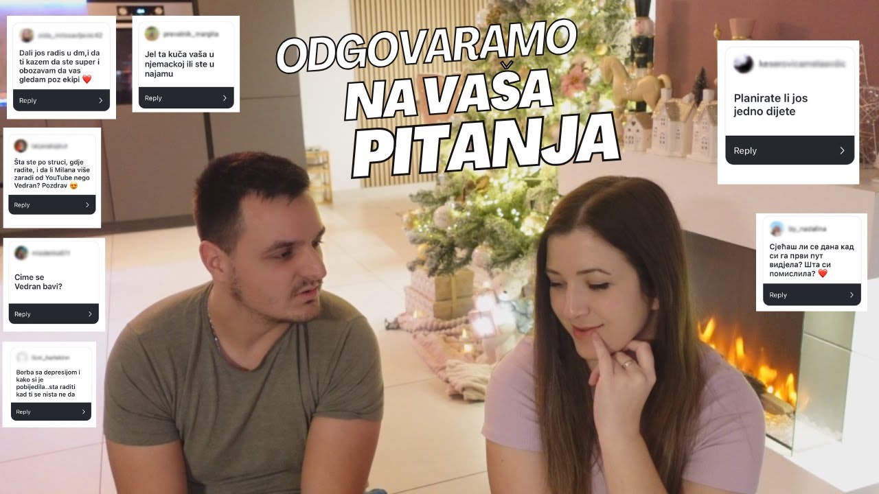 ODGOVARAMO NA VAŠA PITANJA 🤭I Vlogmas 5.