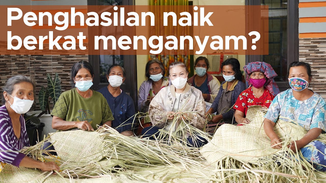 Menambah penghasilan pengrajin Baion di Humbang Hasundutan, Dolok Sanggul