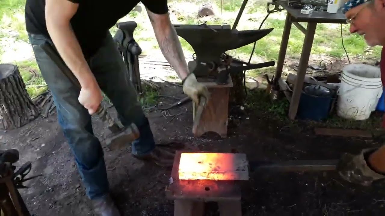 Striking Anvils @BrianBrazealBlacksmith
