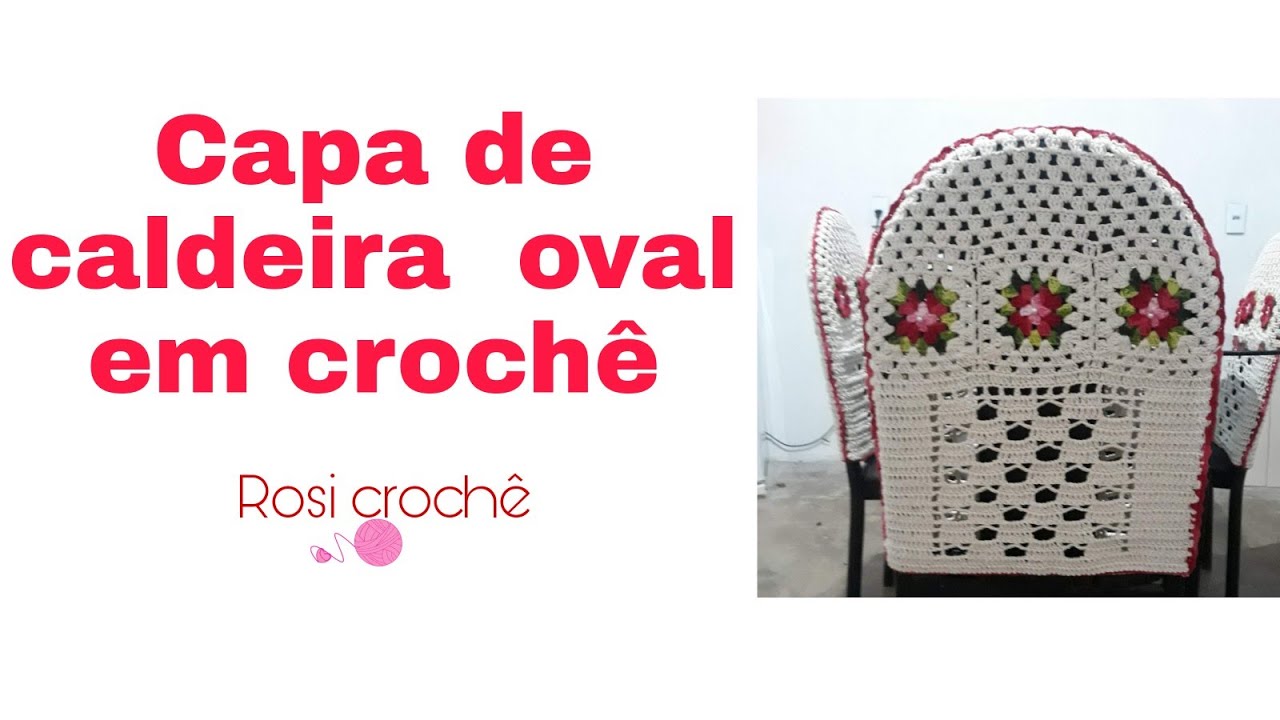 capa de cadeira oval