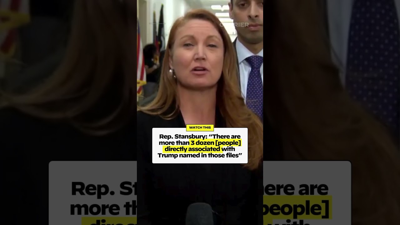 Following Ghislaine Maxwell's deposition, Rep. Melanie Stansbury (D-NM) tore into the Trump admin.