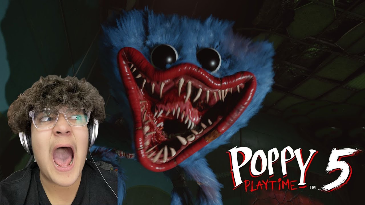 Playing Poppy Playtime Chapter 5!!!!